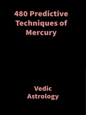 cover image of 480 Predictive Techniques of Mercury